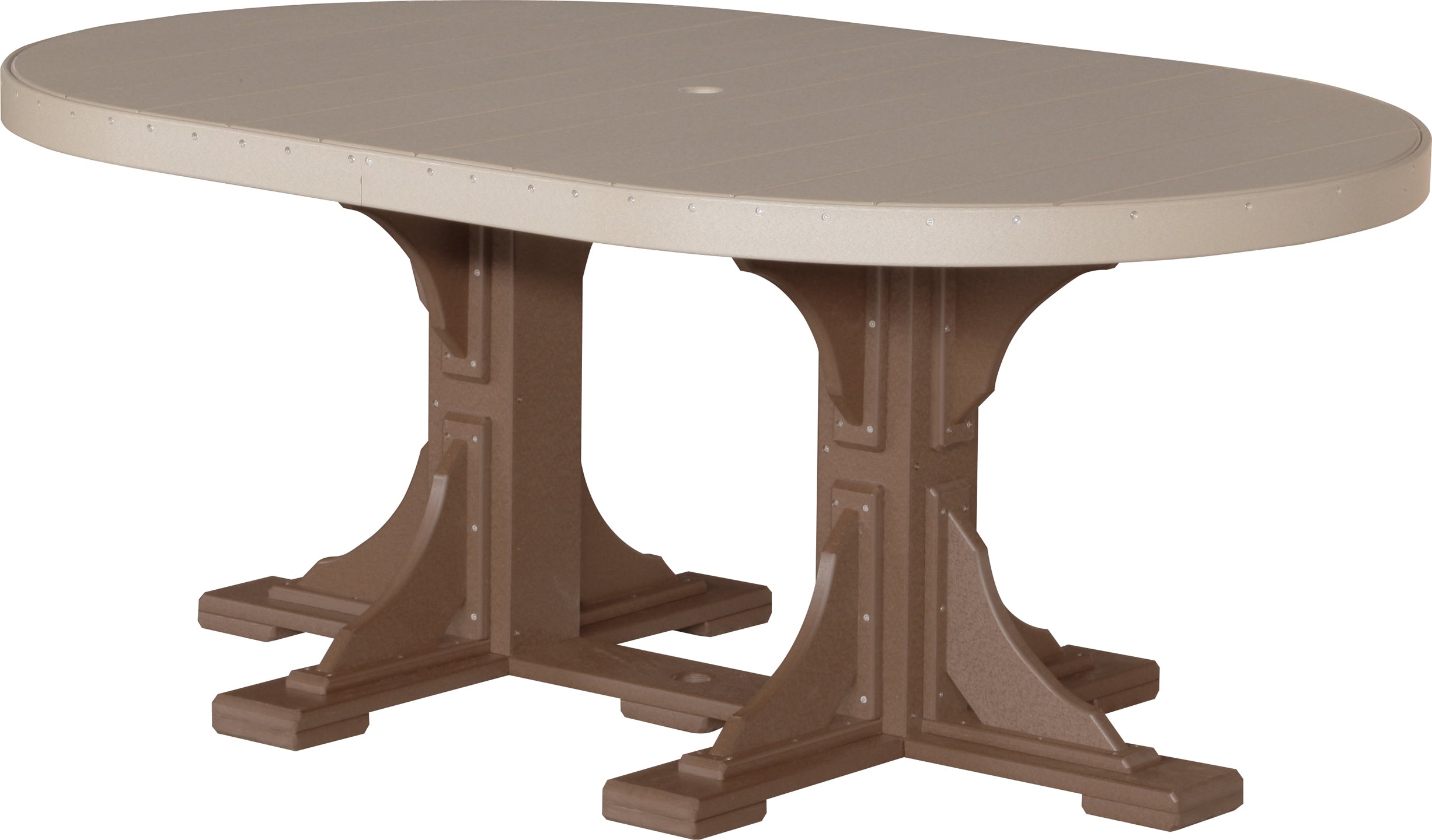 Weatherwood / Chestnut Brown