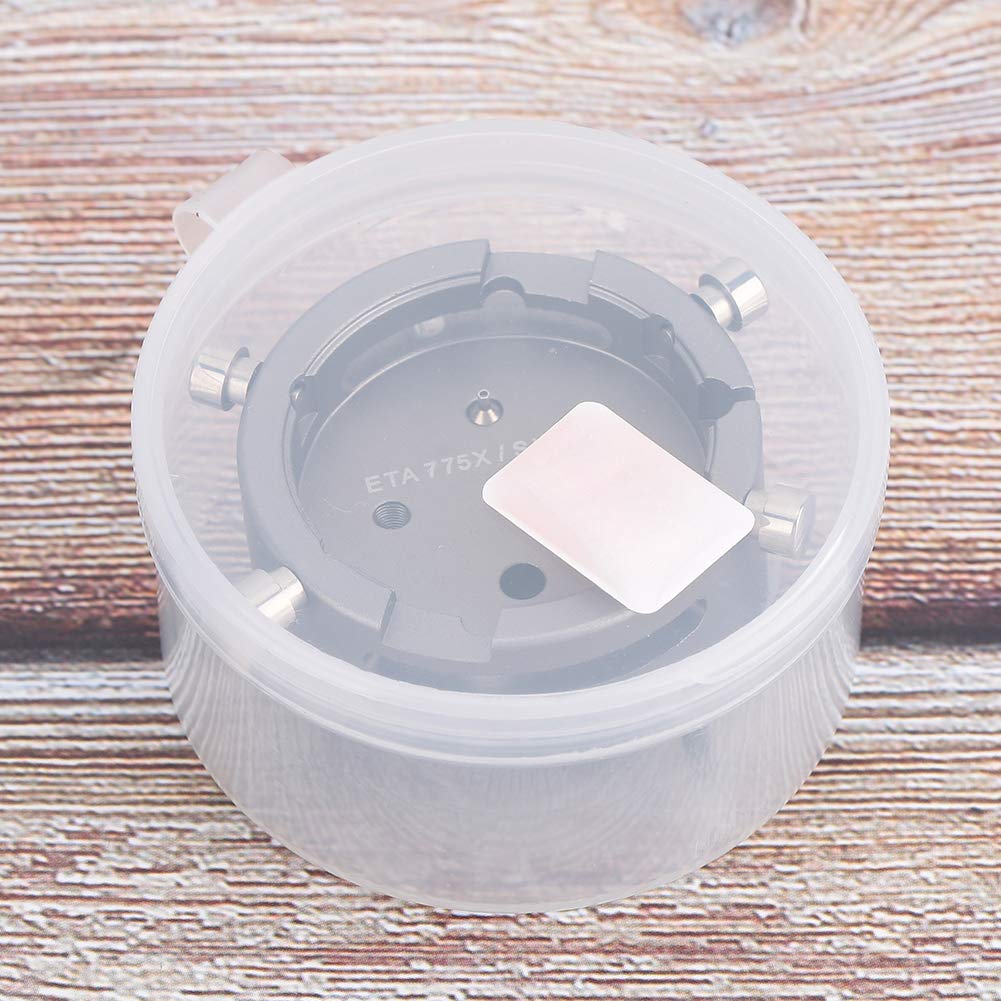 Professional Steel Watch Movement Holder for Watchmakers - VINGVO Watch Repair Tool for Disassembling & Adjusting Watch Movements | Perfect for Watch Repair, Maintenance & DIY Horology Projects
