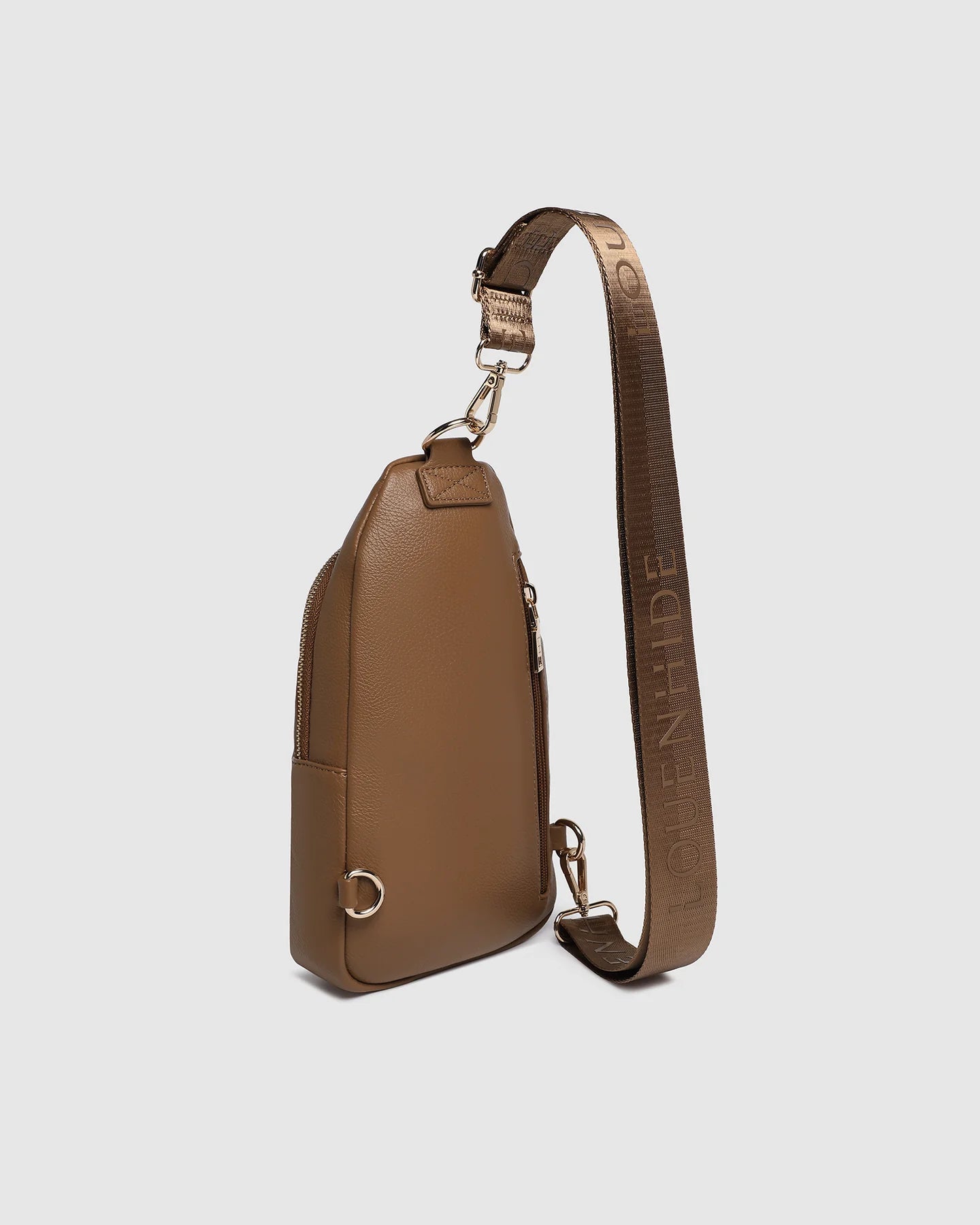 Louenhide Bella Sling Bag in Caramel - Stylish Crossbody Purse for Women | Perfect for Travel, Shopping & Everyday Use