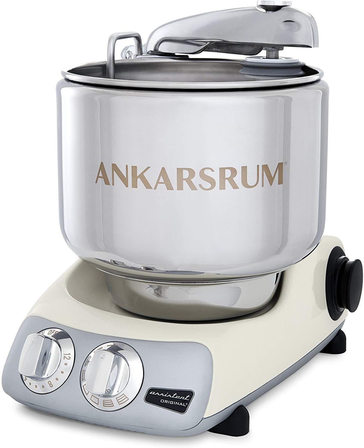 Ankarsrum Premium Stand Mixer 600W - Original Swedish Assistent Mixer Since 1940 - Top Performance Kitchen Appliance for Baking, Dough Kneading & Food Prep - Available in Multiple Colors