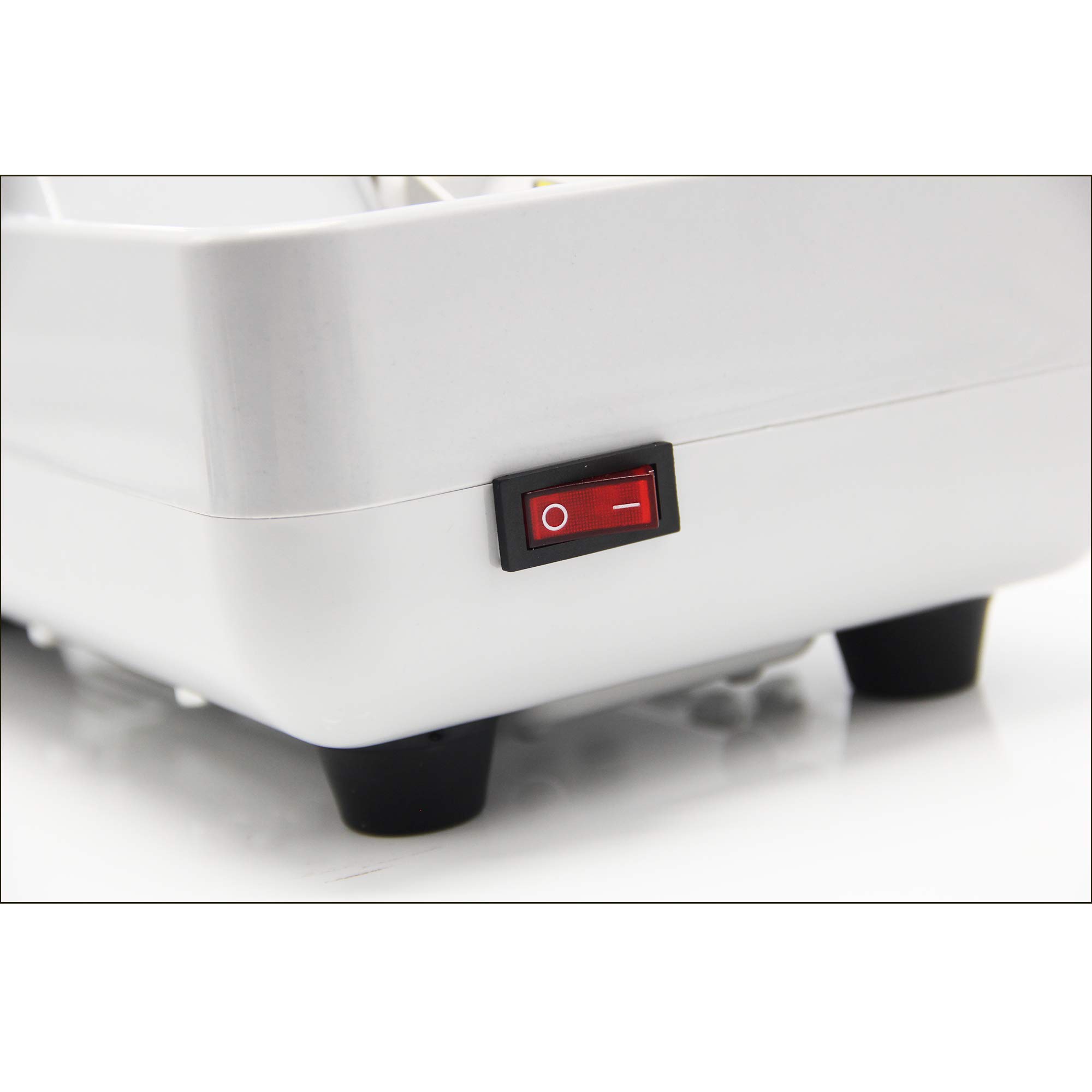 Huanyu Manual Optical Lens Edger - Hand Mill Edging Machine for Eyeglass Lens Processing - 110V Grinding & Milling Tool with Rough, Fine & V-Shape Groove - Perfect for Opticians, Jewelers & DIY Lens Crafting