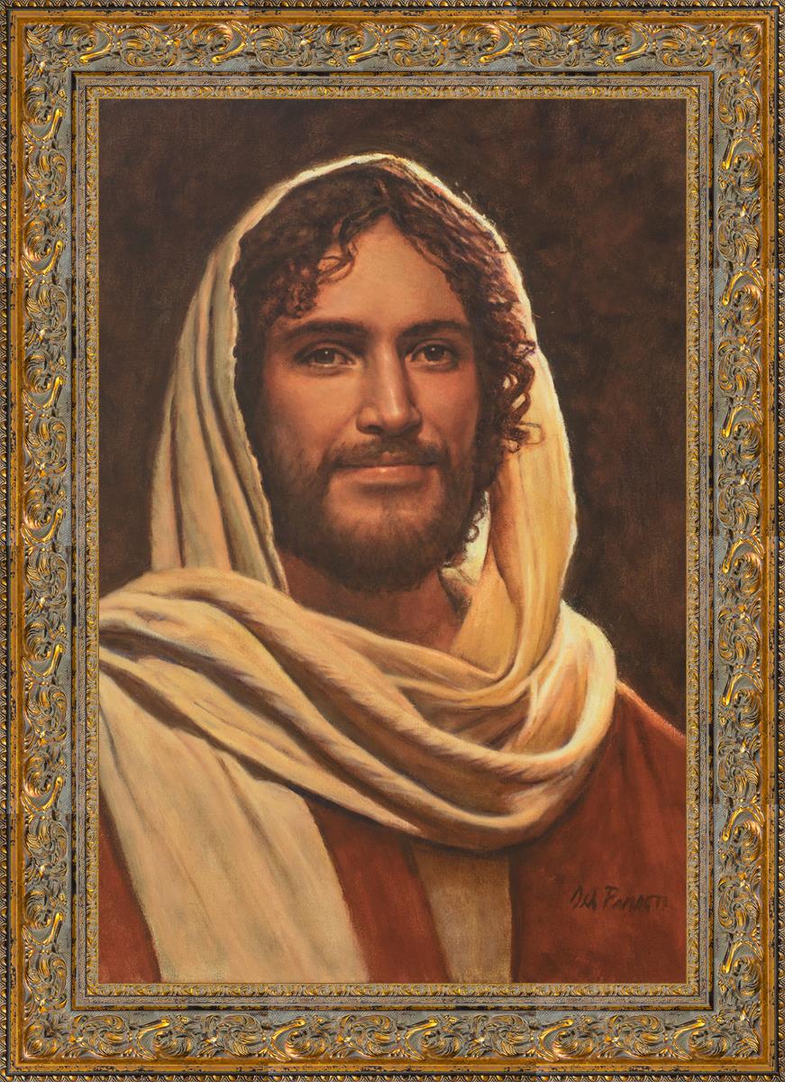 Emmanuel By Del Parson - Premium Religious Wall Art for Home & Church Decor - Perfect for Living Rooms, Bedrooms & Worship Spaces