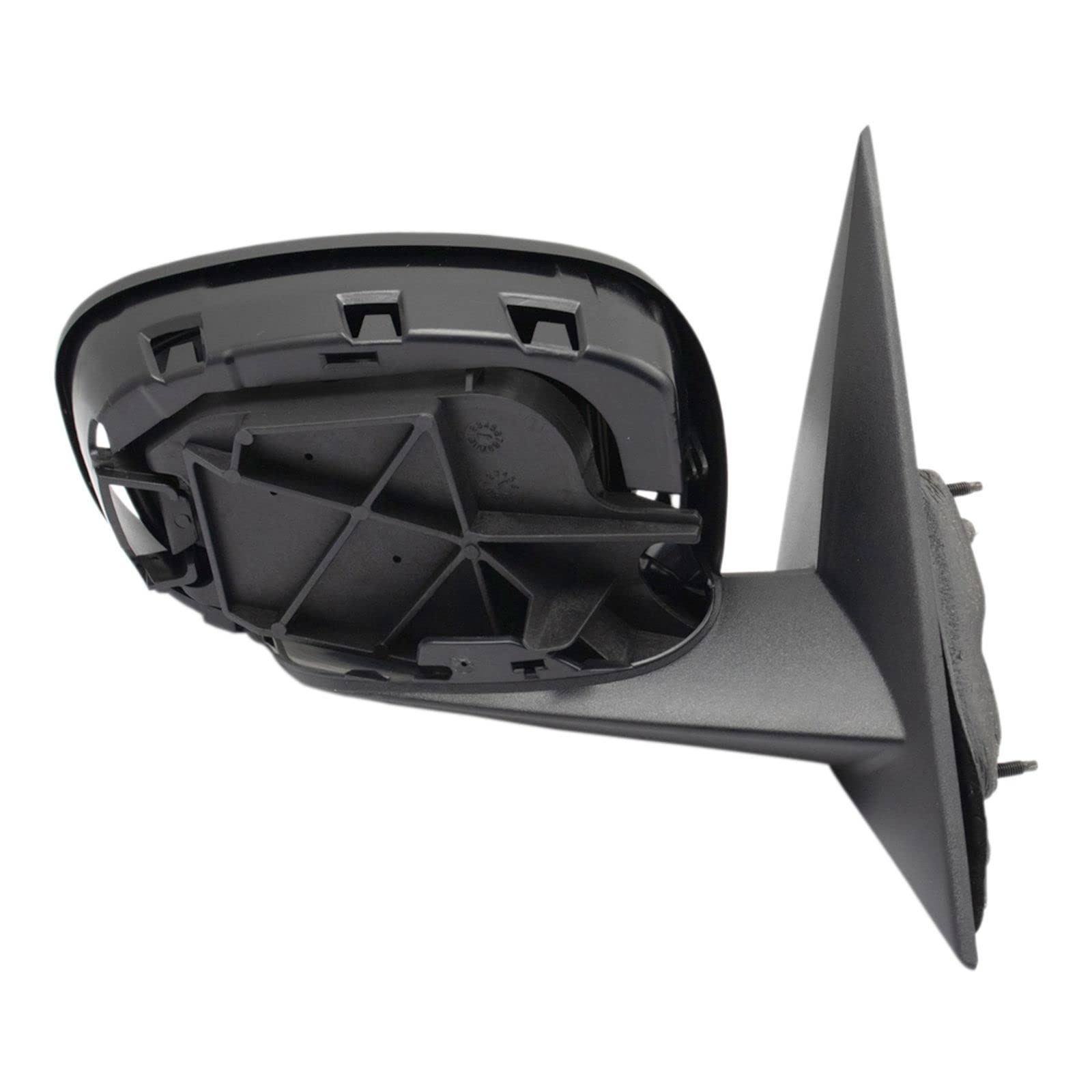 Heated Right Side Mirror with Smooth Black Cover - Compatible with 2006-2009 Chrysler 300 & 2008 Dodge Charger (Part# CH1321284, CH1321340, CH1321352) - Perfect for Winter Driving and Enhanced Visibility