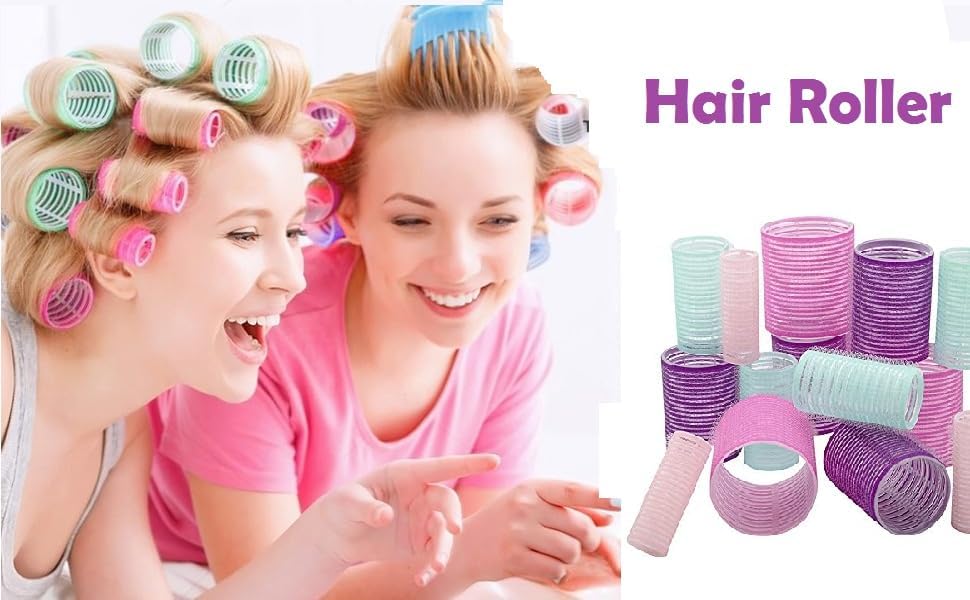 6 Pcs Spiral Hair Curlers No Heat for Long Hair - Magic Hair Rollers with Styling Hooks for Women & Girls - Create Waves & Curls for All Hairstyles - Perfect for Home, Parties & Special Occasions