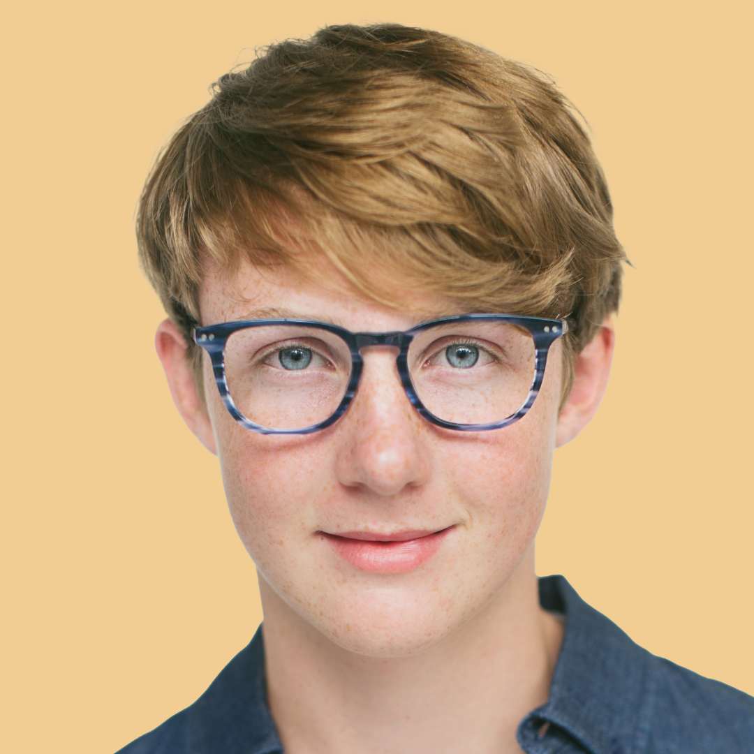 Harvey Square Frame Glasses for Men & Women - Trendy Retro Eyeglasses with UV Protection - Perfect for Reading, Driving, and Fashion Accessories