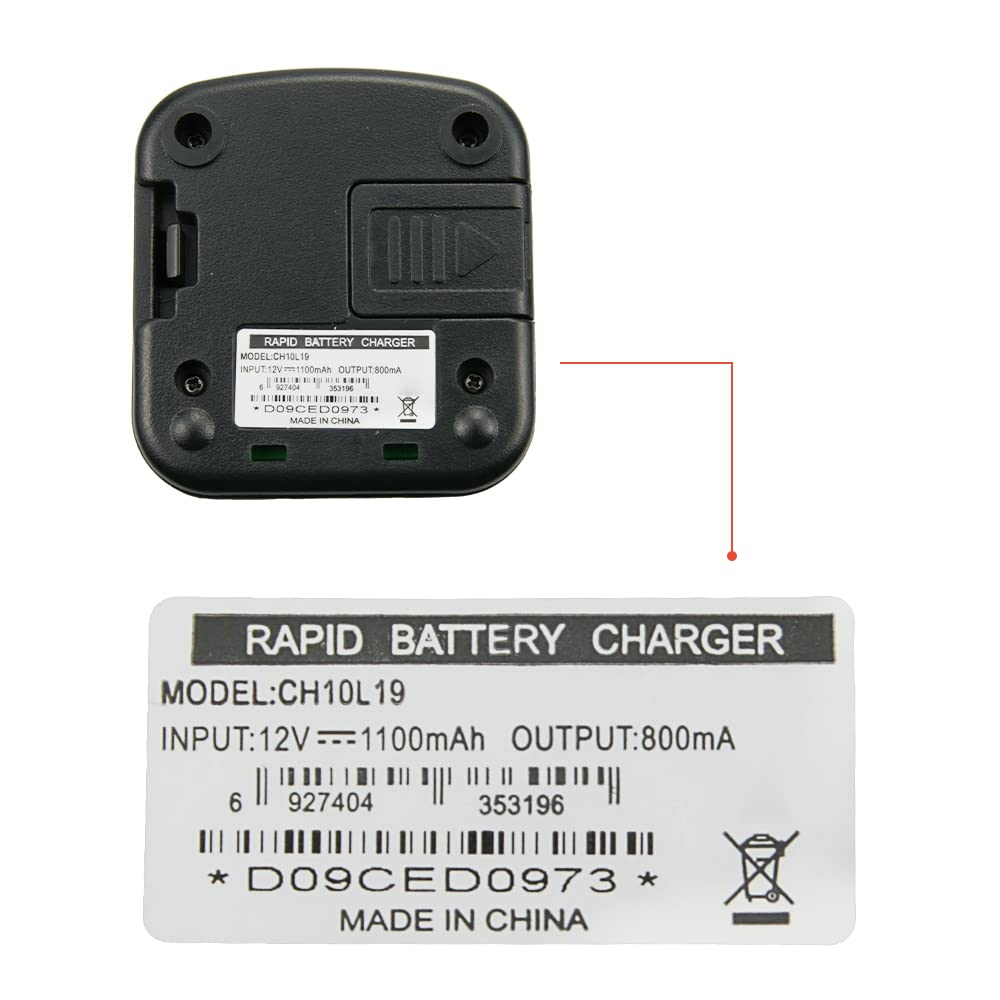 HYTERA HYT BL1719 TC-510 TC-585 TC-500S Walkie Talkie Charger - 2 Way Radio Battery Charger for Outdoor Adventures, Construction Sites & Emergency Communication