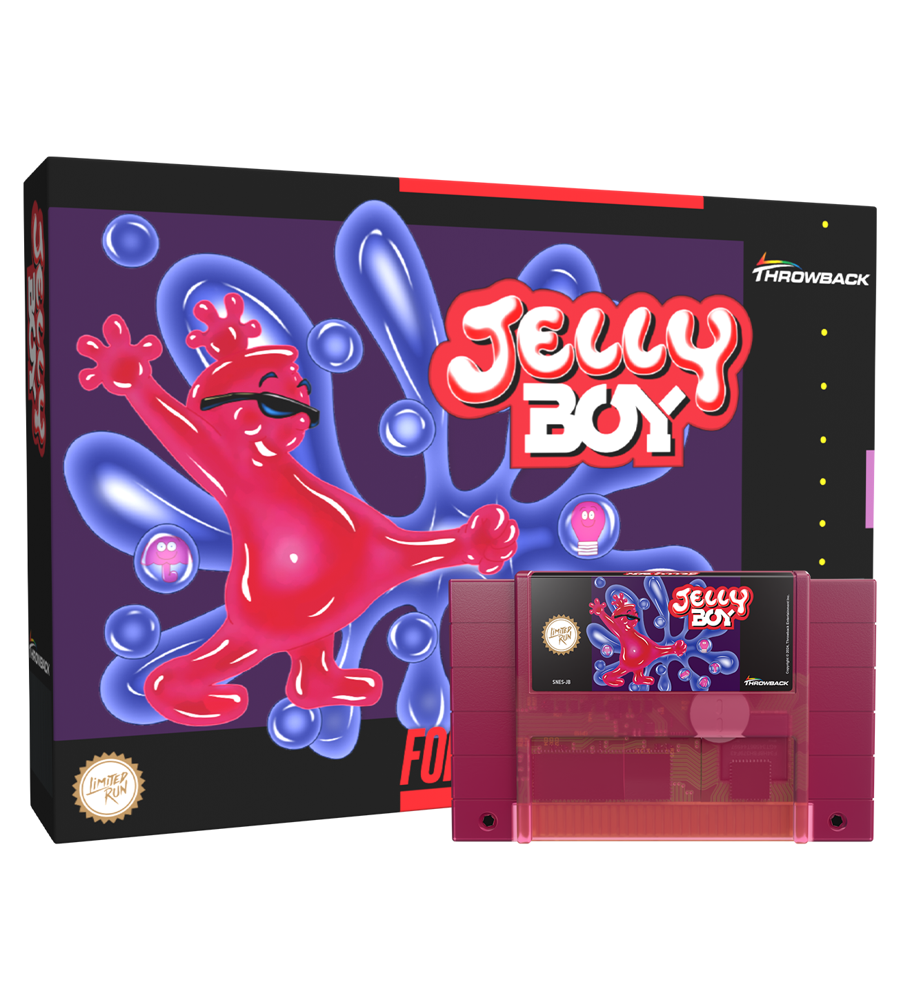Jelly Boy Standard Edition - Retro Game for Game Boy & SNES | Perfect for Classic Gaming Enthusiasts & Collectors