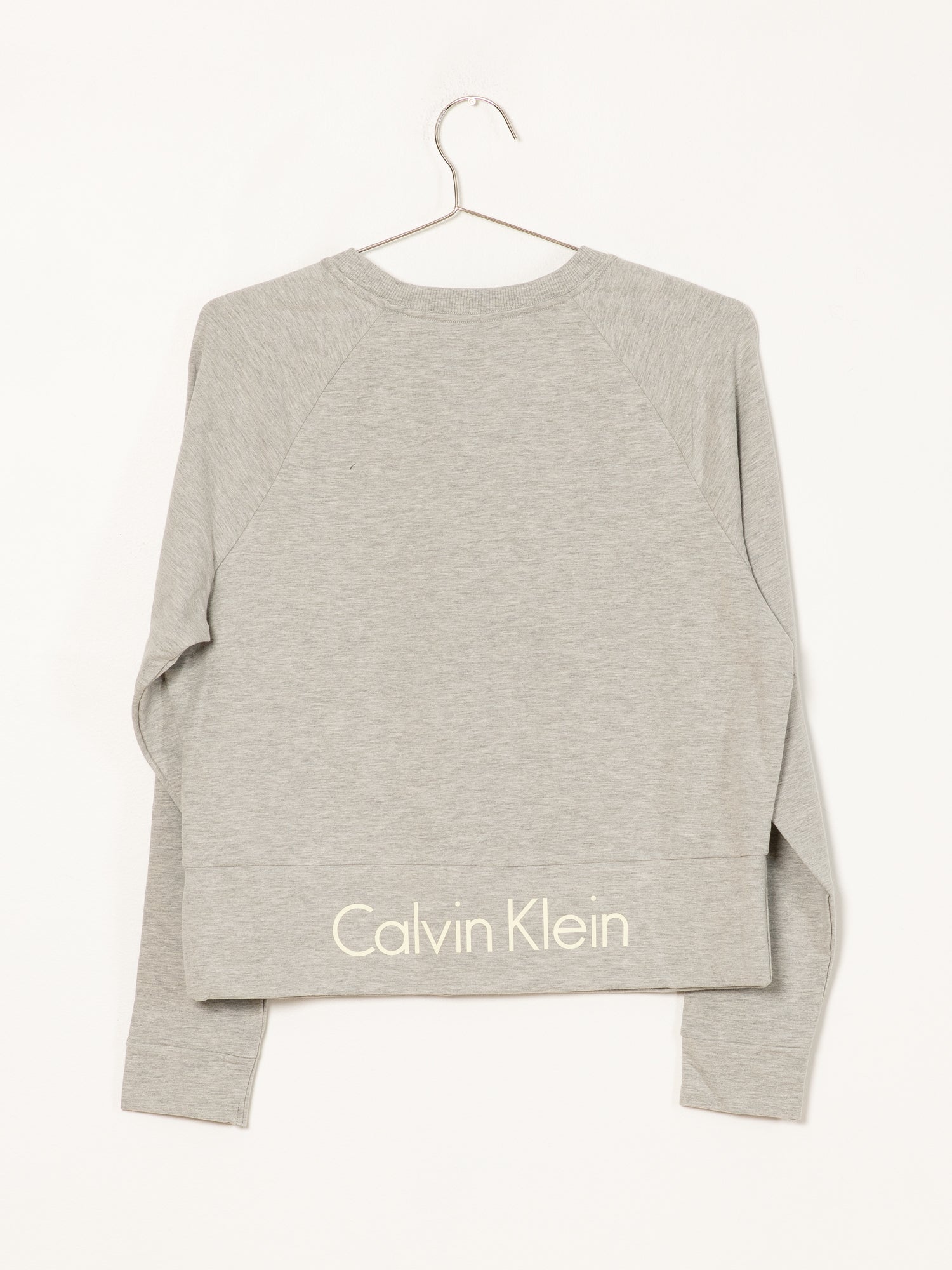 Calvin Klein Eco Lounge Crew Neck Sweatshirt - Sustainable Cotton, Soft & Comfortable - Perfect for Casual Wear, Lounging at Home, and Gym