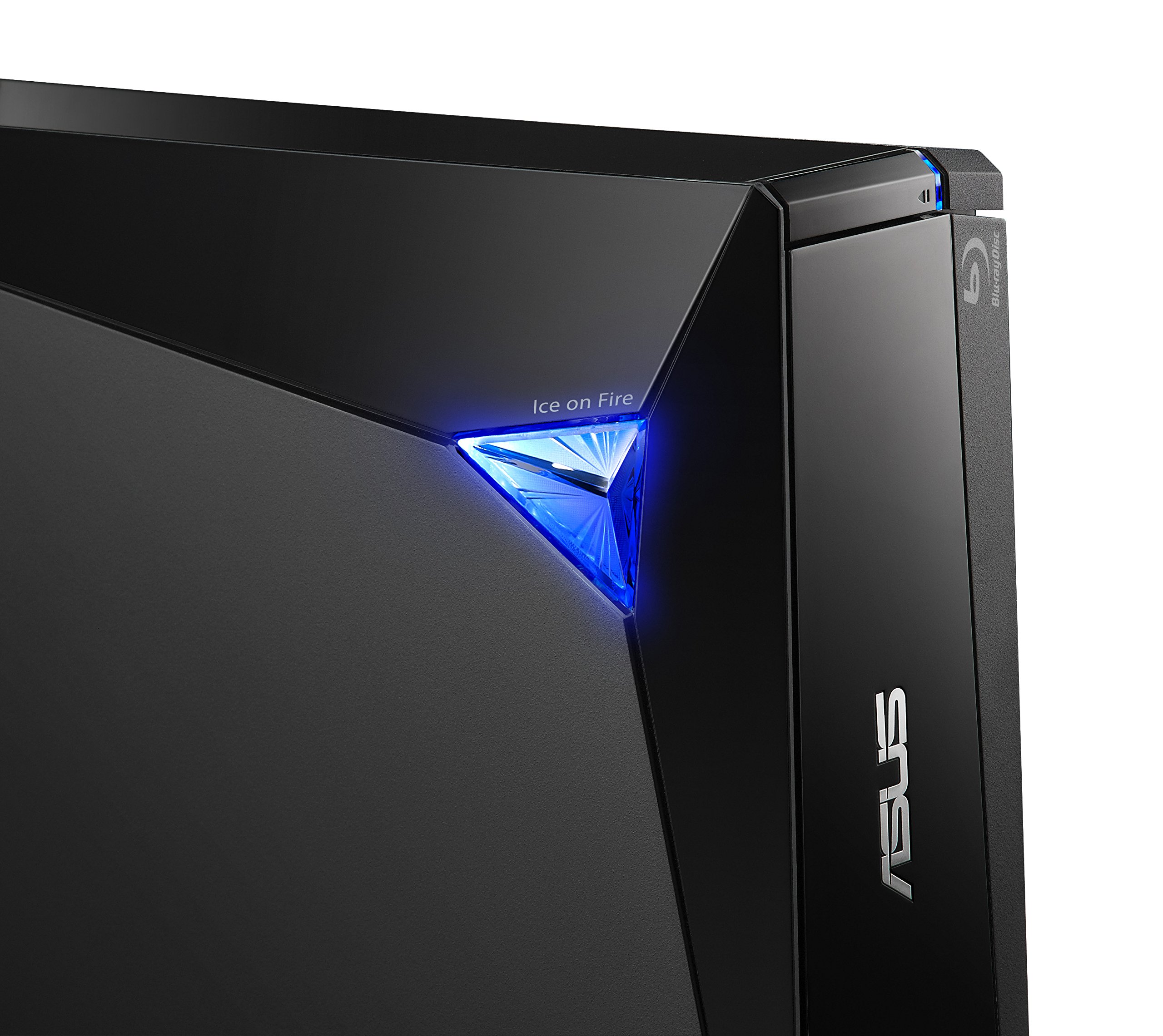 ASUS TurboDrive BW-16D1H-U External Blu-Ray Burner - 16x Ultra-Fast Burning Speed, M-Disc Support for 1000 Year Archival Storage, USB 3.0 (3.1 Gen 1) Compatible with Windows & Mac - Perfect for Data Backup, Media Creation & Long-Term Storage Solutions