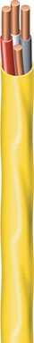Southwire 63947655 14/2 Nonmetallic Sheathed Electrical Cable with Ground - Perfect for Indoor Wiring, Home Renovations & DIY Electrical Projects