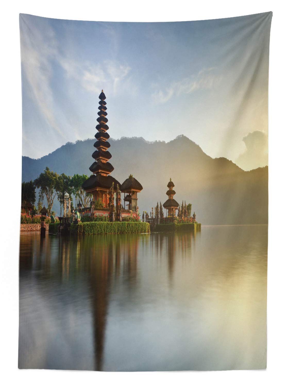 Ambesonne Waterproof Outdoor Tablecloth - 58