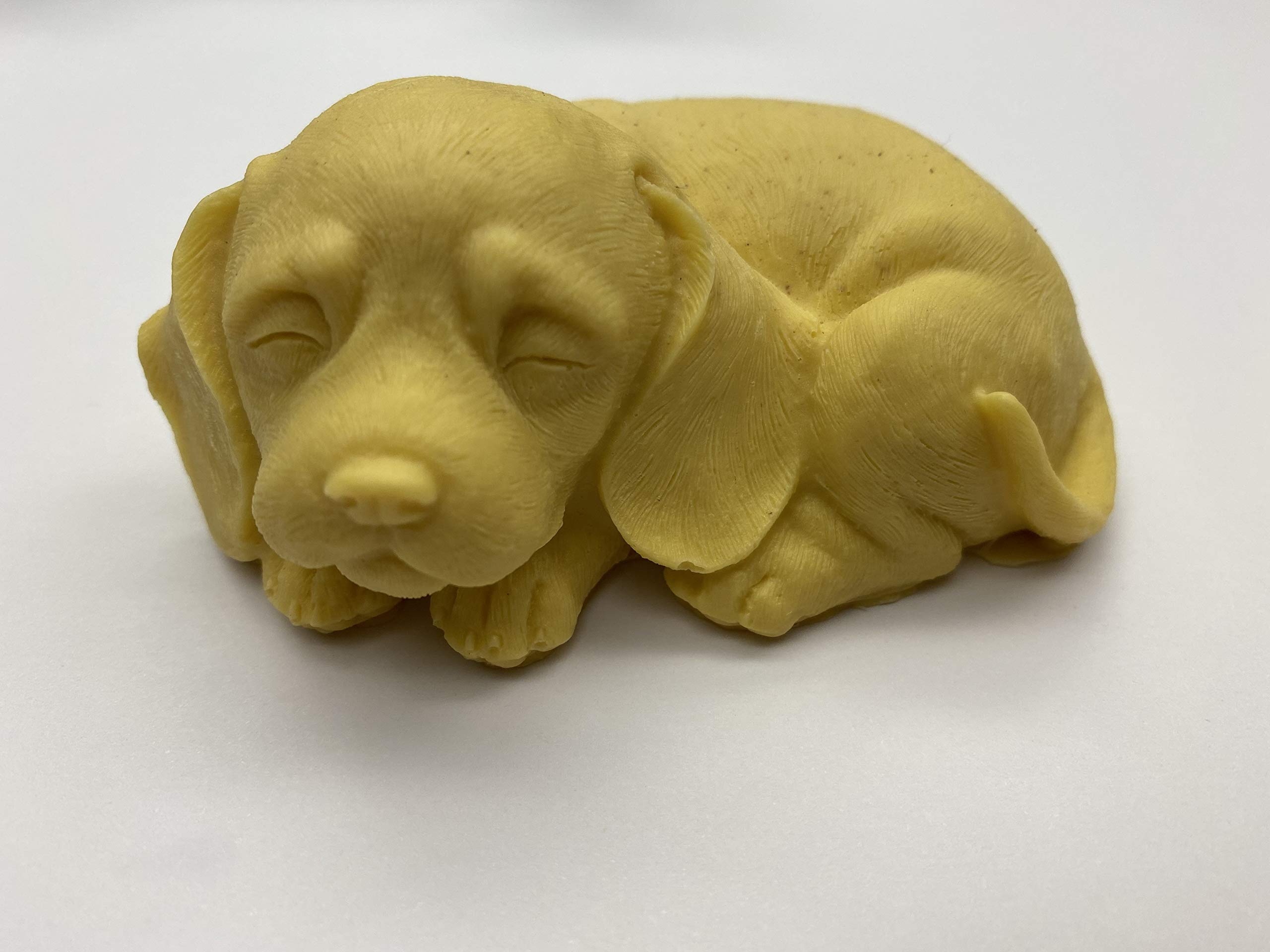 Natural Handmade Yellow Puppy Soap - Organic Glycerin Bar for Kids & Adults - Gentle Moisturizing & Skin-Friendly - Perfect for Bath Time, Gifts & Sensitive Skin Care