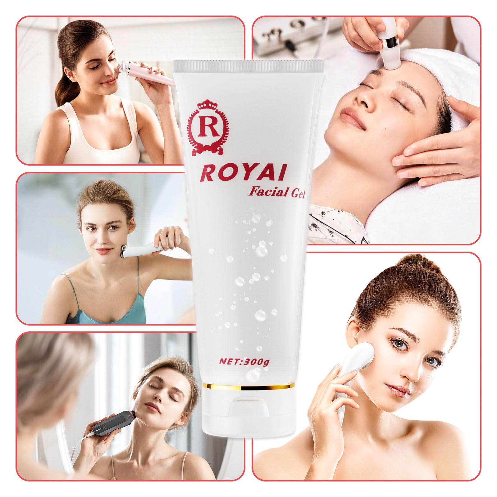 3 Pcs Cooling Gel for Laser Hair Removal - Soothing Primer Gel for Beauty & Facial Skin Care - Women & Men - Perfect for Pre & Post Laser Treatment, Waxing & Skin Irritation Relief