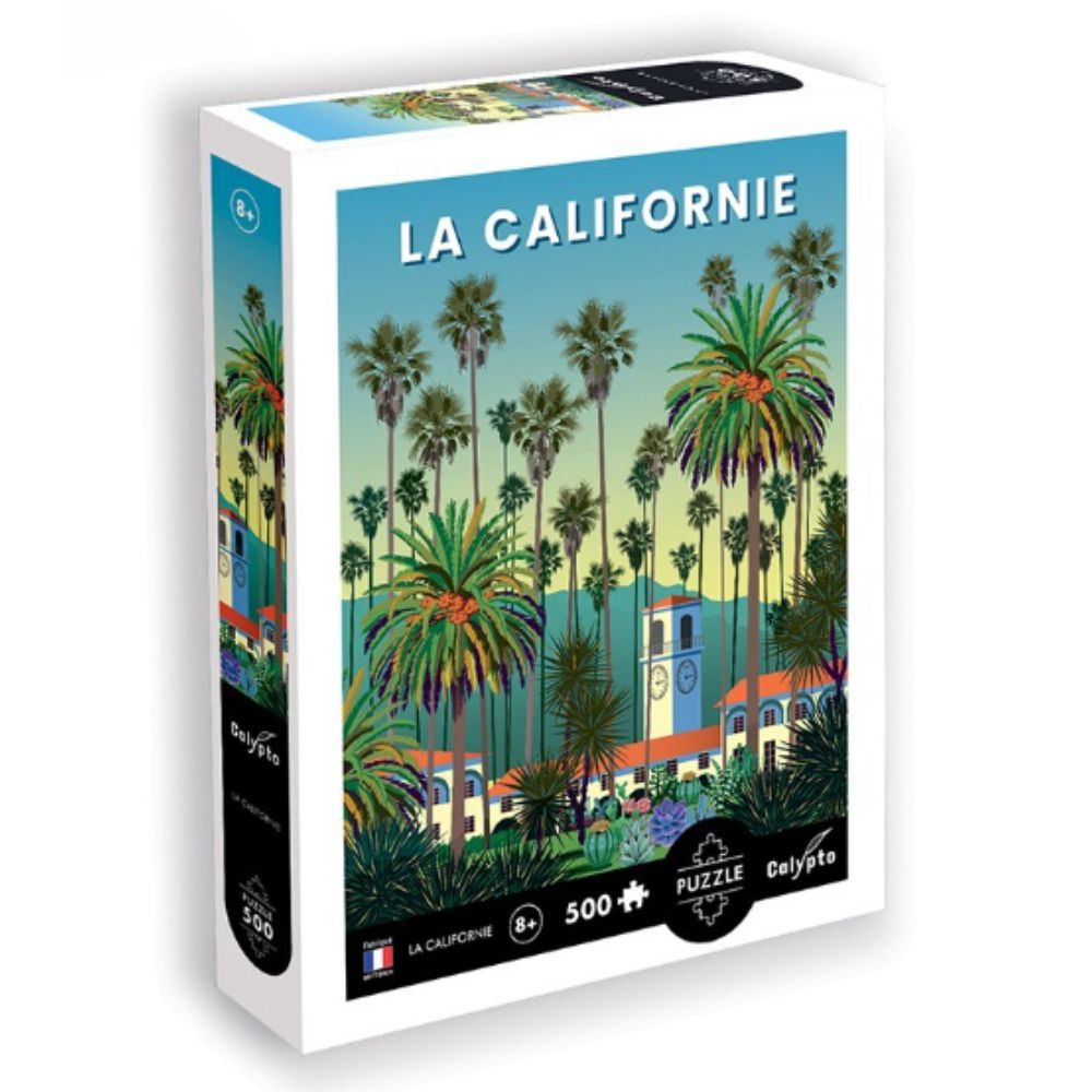 500-Piece Calypto Jigsaw Puzzle - Beautiful California Landscape Scenery | Perfect for Family Game Night, Stress Relief & Home Decor