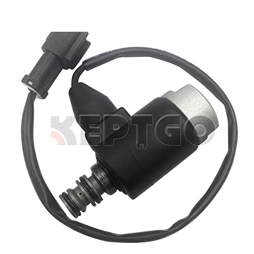 PC60-7 PC70-7 Excavator Hydraulic Solenoid Valve 201-60-72110 Replacement for 201-60-72100 - Compatible with Komatsu Excavators for Hydraulic System Maintenance & Repair