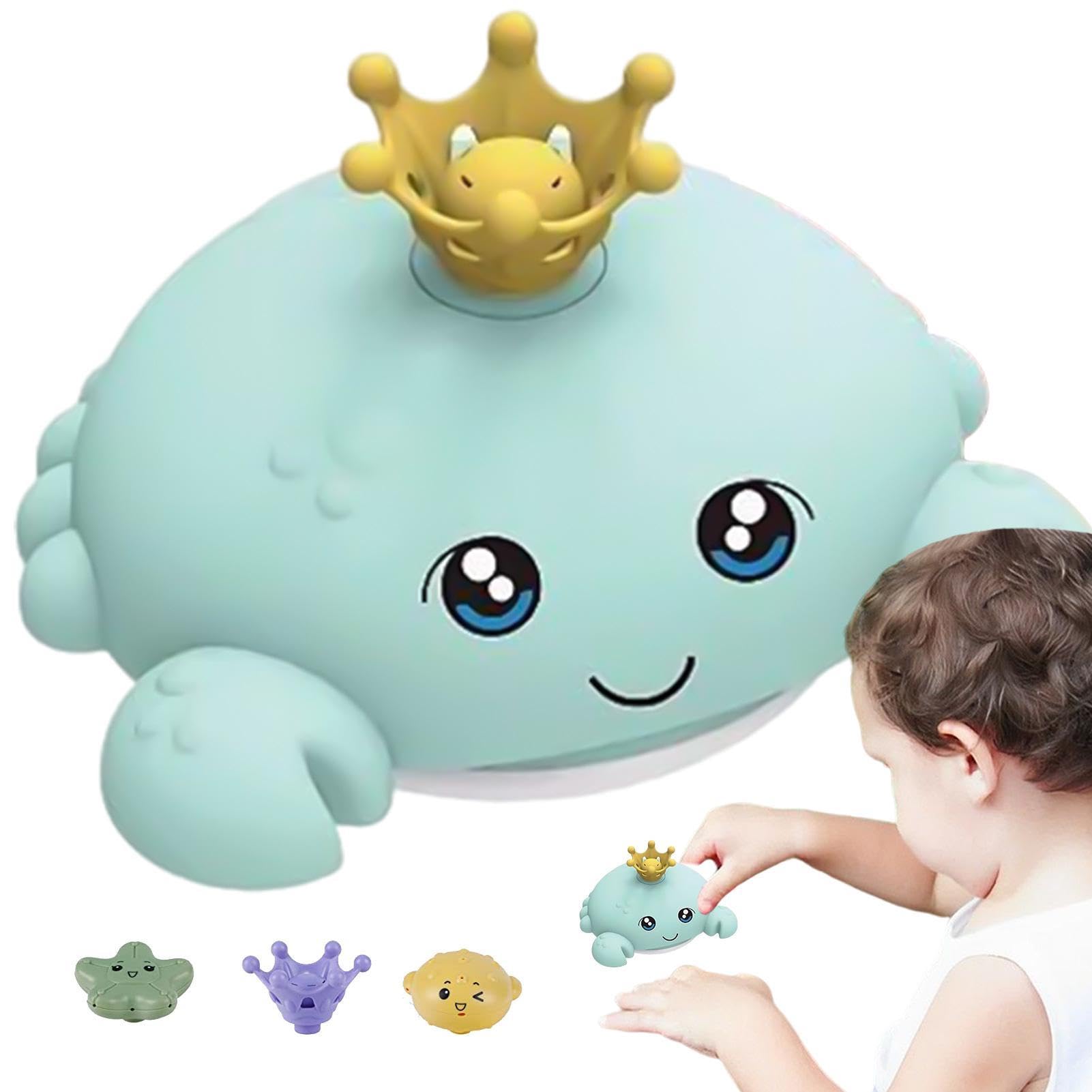 **LED Bath Toys for Toddlers - Light Up Sensory Squirt Toys for Babies & Kids, Fun Pool & Bathtub Toys for Boys & Girls - Perfect for Birthday, Christmas, Easter Gifts (Desk & Shelf Decor)**