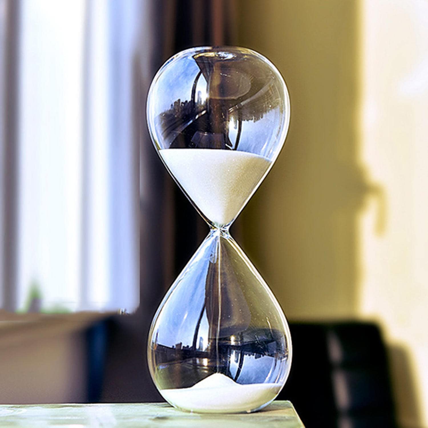 5 Minute Hourglass Sand Timer - Productivity Tool for Focus, Goal Achievement & Efficient Time Management | Perfect for Work, Study, Meditation & Task Tracking