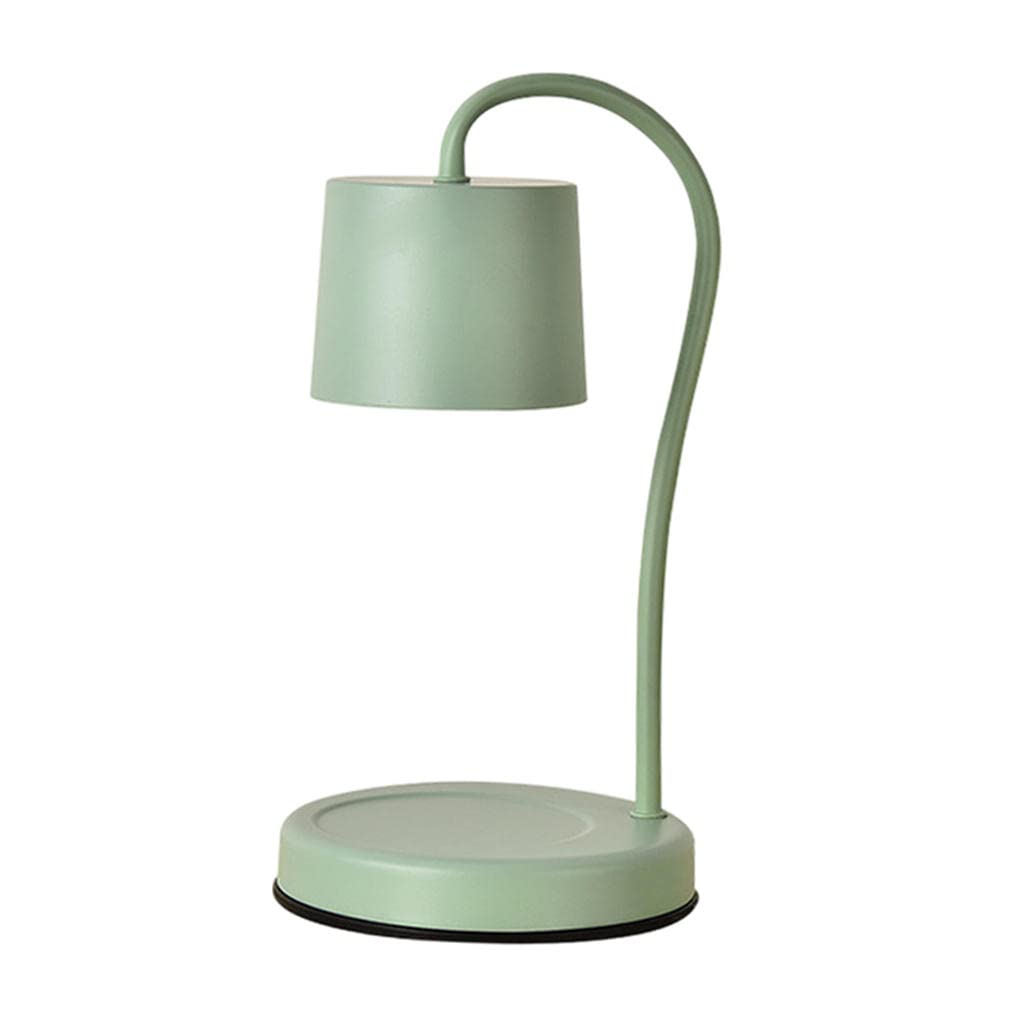 FAKEME Adjustable Temperature Candle Warmer Lamp - Top-Down Wax Melter Heater for Jar Candles, Home Decor & Aromatherapy - Green (Perfect for Relaxation, Spa Nights & Cozy Ambiance)
