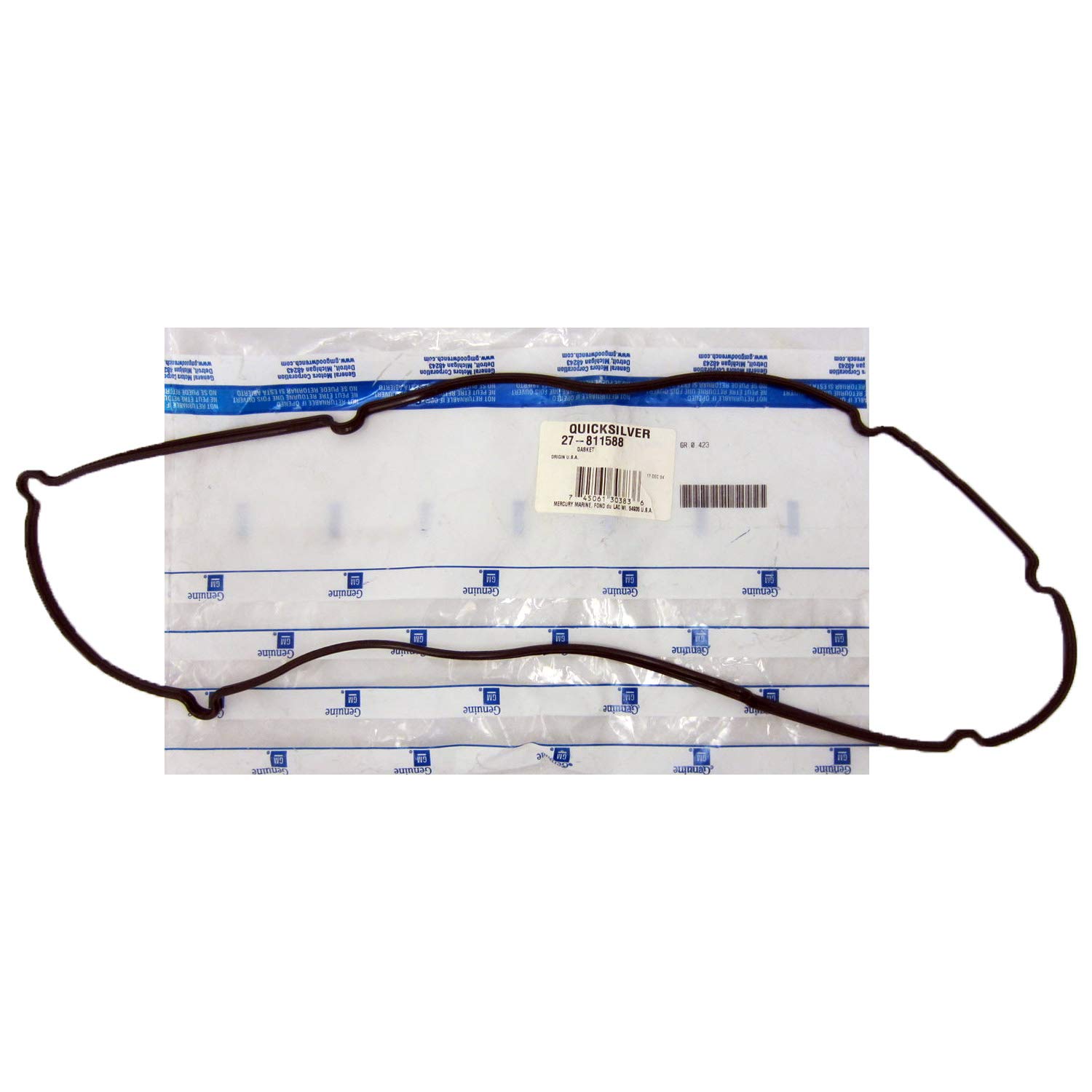 Mercury Quicksilver Rocker Cover Gasket - High-Performance Engine Seal Replacement for Marine & Automotive Use - Perfect for Boat, Outboard Motor, and Car Engine Repairs