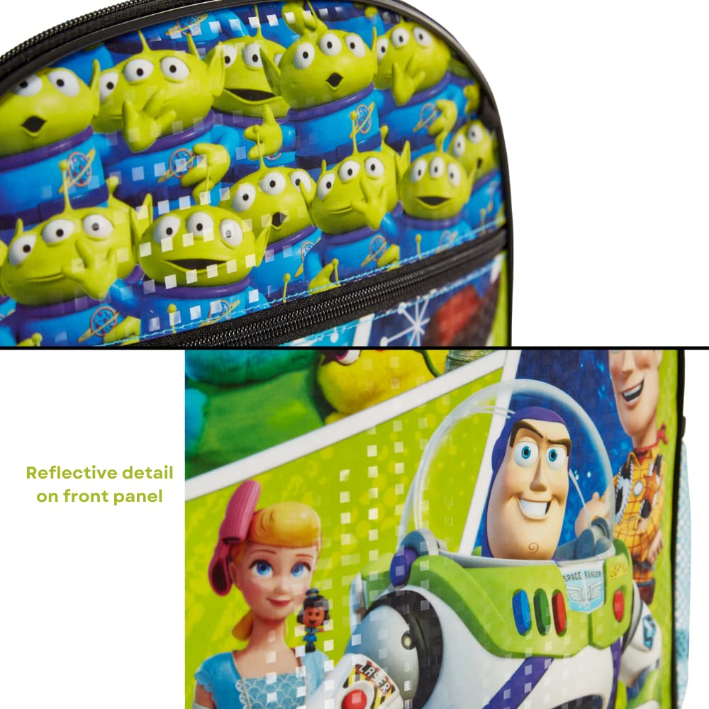 RALME Pixar Toy Story Kids Backpack Set - 16 Inch School Backpack with Lunch Bag & Water Bottle | Perfect for School, Travel & Disney Theme Park Adventures