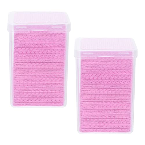 400pcs Eyelash Extension Glue Wipes - Professional Lash Adhesive Remover & Cleansing Wipes for Lash Artists | Safe & Gentle Glue Residue Remover for Eyelash Extensions | Salon, Home & Professional Use