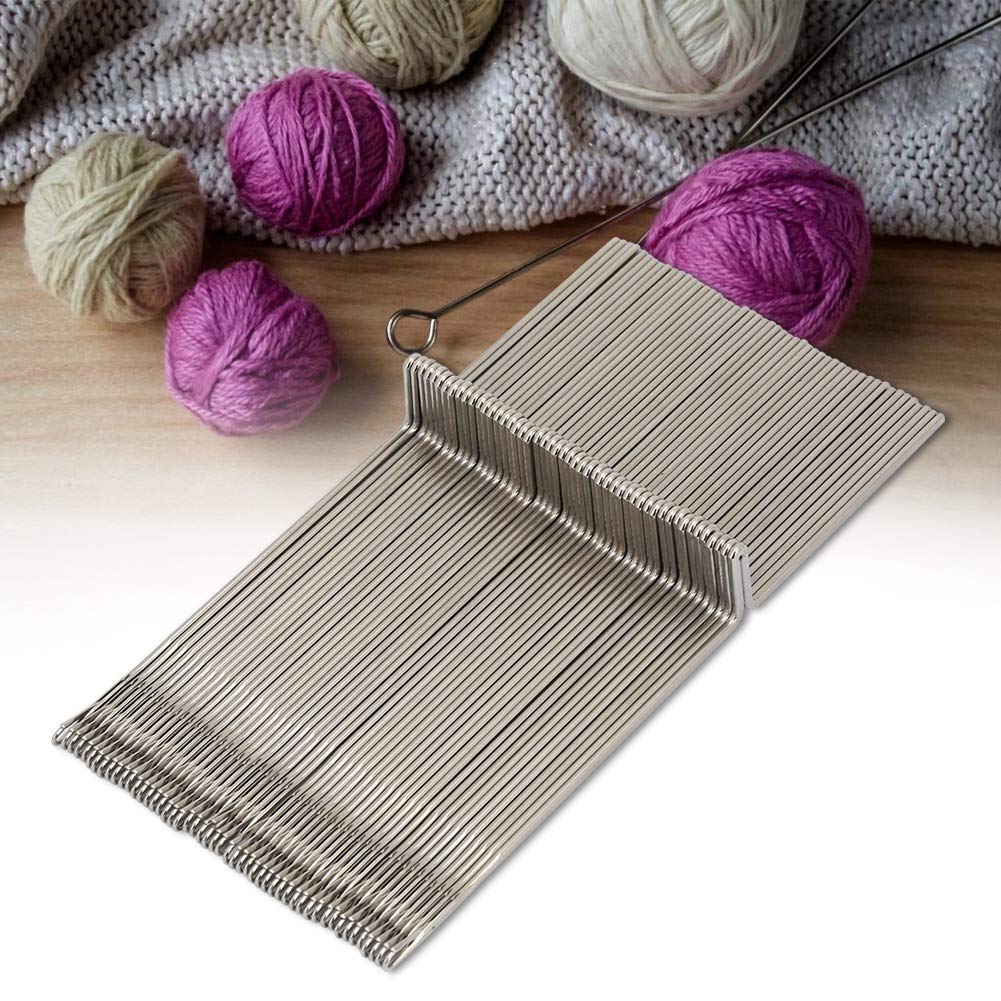 Durable Steel Weaving Tool Accessories for KH868 & KH821 Knitting Machines - Perfect for DIY Knitting, Crafting, and Textile Projects
