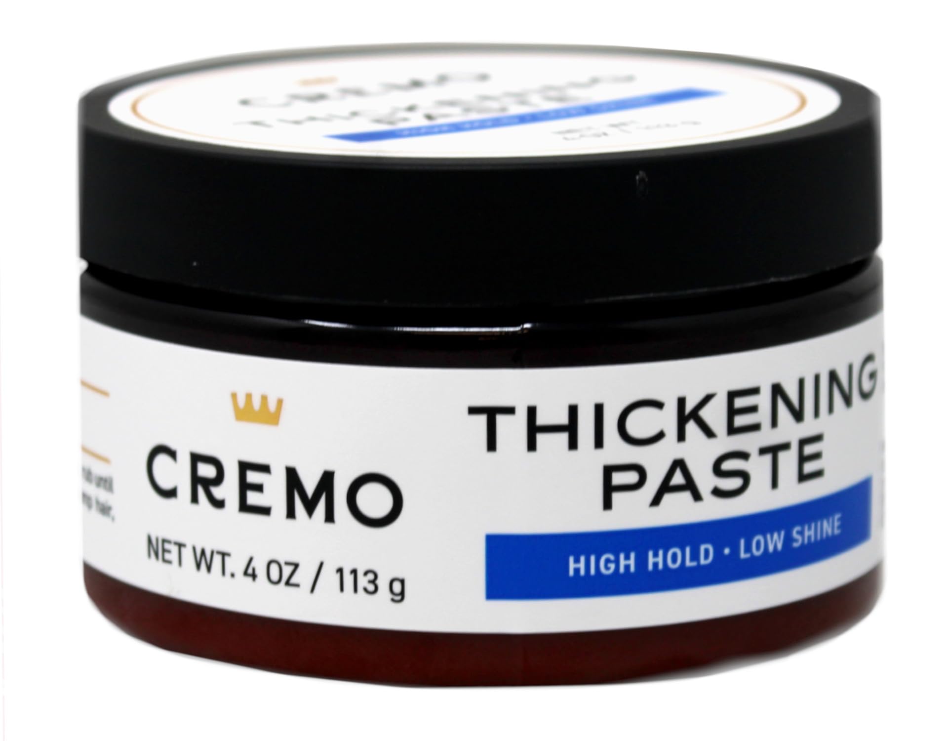 Cremo Barber Grade Hair Styling Paste - High Hold, Low Shine Texture for Men's Hairstyles | Perfect for Pompadours, Quiffs & Everyday Grooming
