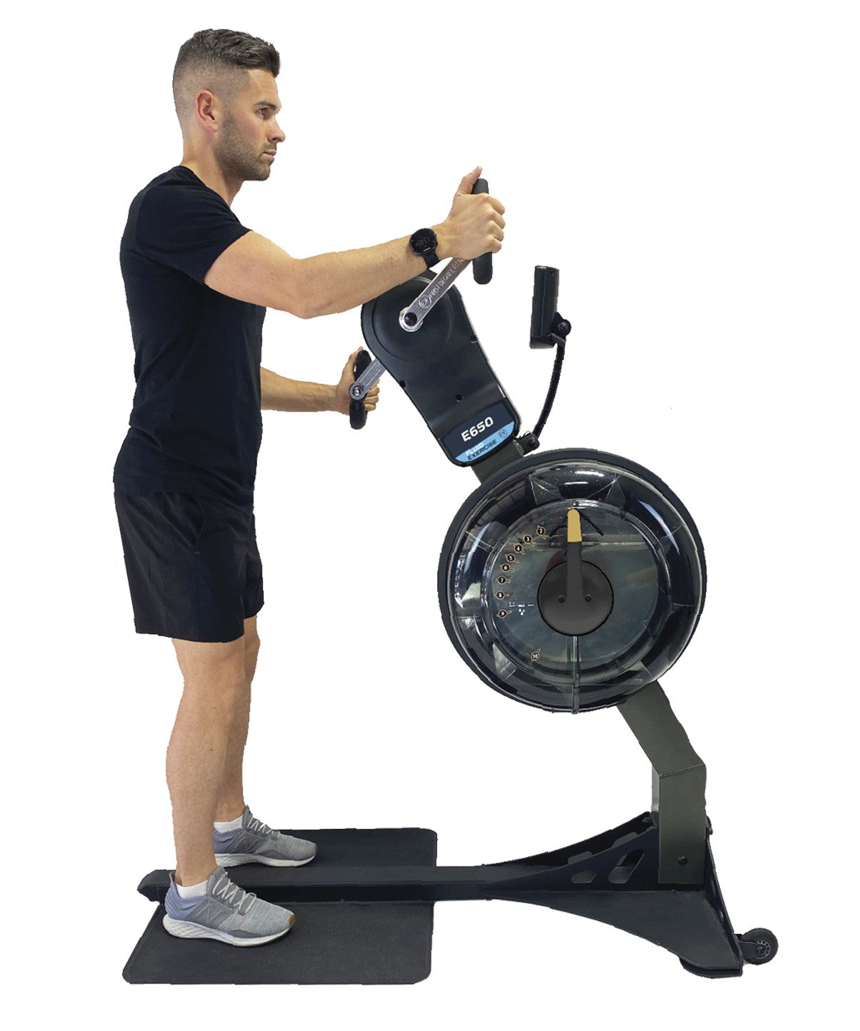 E650 Arm Cycle Upper Body Ergometer - Portable Arm Exercise Bike for Home & Rehab - Improve Strength & Mobility for Stroke Recovery & Physical Therapy