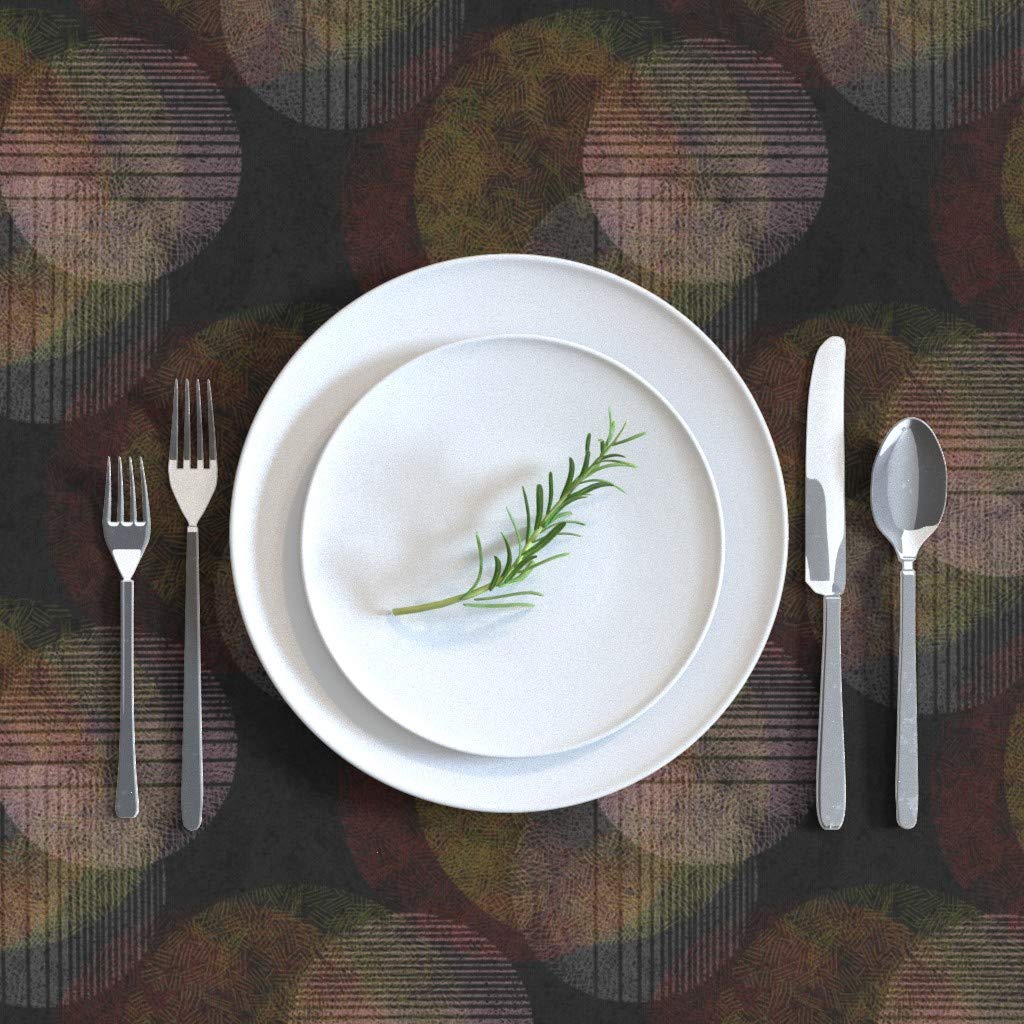Custom Printed Spoonflower Cotton Sateen Tablecloth 70