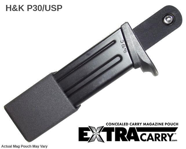 HK P30 & USP 9mm 10-Round Magazine Pouch - Tactical Pistol Magazine Holder for Shooting Range, Hunting & Concealed Carry
