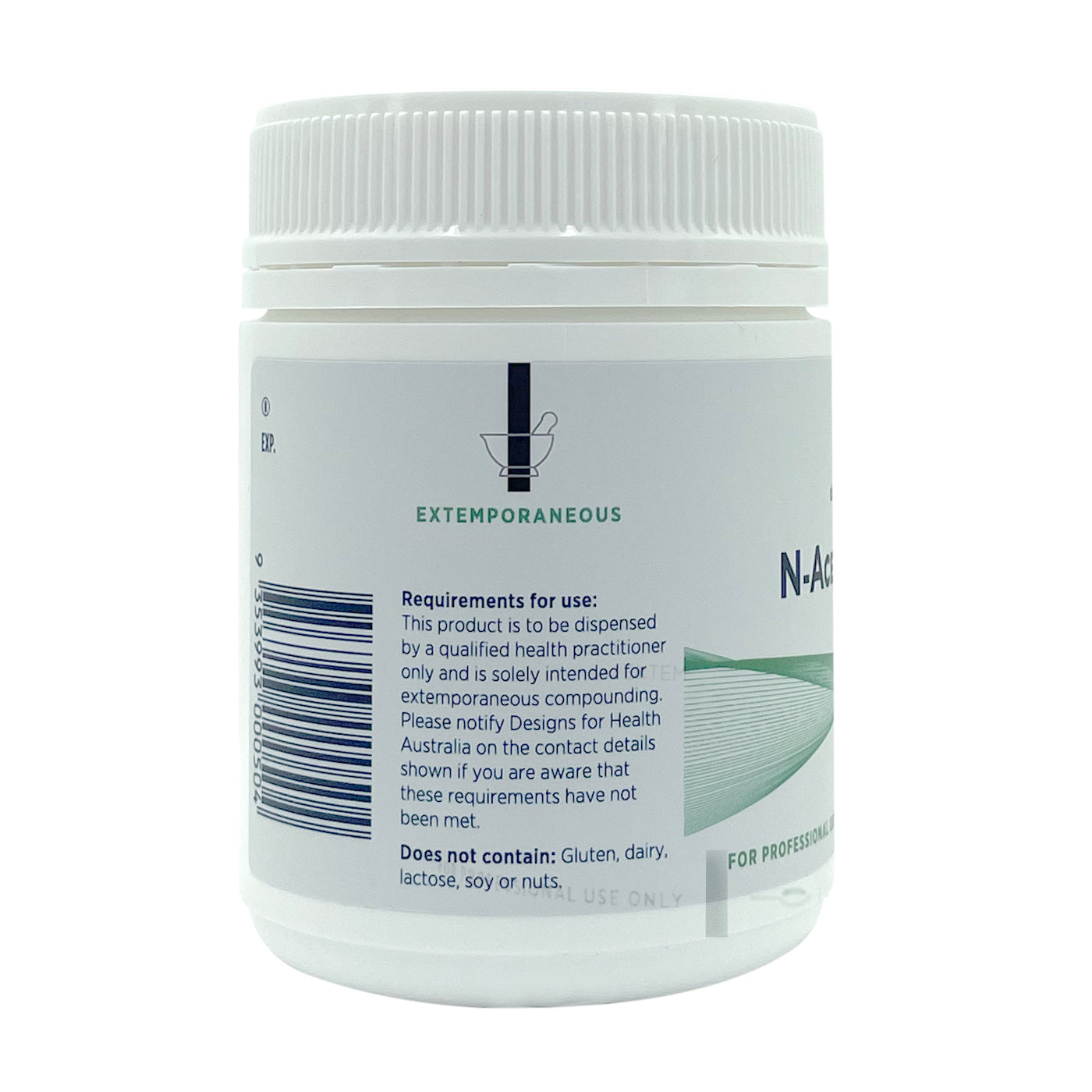 Designs For Health N-Acetyl Cysteine (NAC) Supplement - 600mg Oral Powder for Immune Support & Detox - Supports Liver Health & Respiratory Function - Ideal for Daily Wellness & Antioxidant Protection