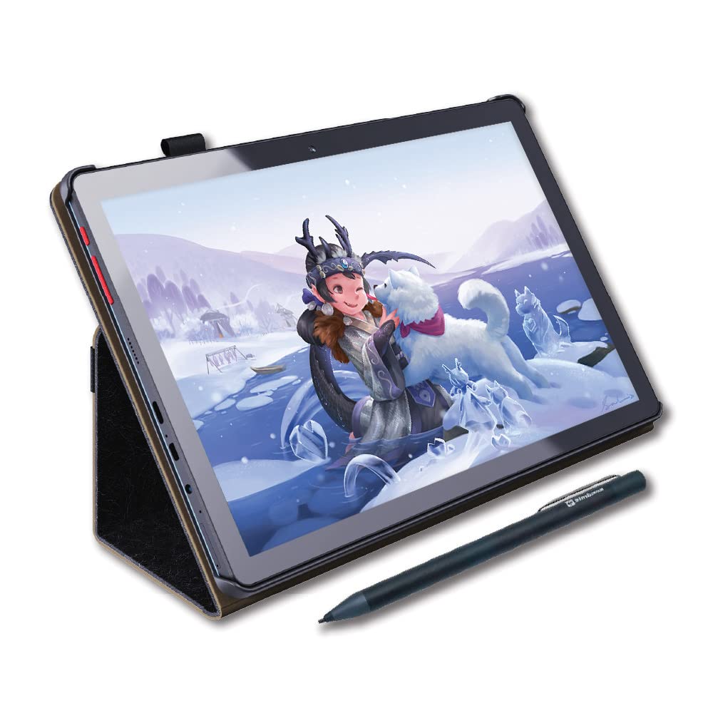 Simbans PicassoTab 10 Inch Standalone Drawing Tablet with Stylus Pen - No Computer Needed, Includes 4 Bonus Items & Preloaded Drawing Apps - Perfect Gift for Beginner Digital Artists - Ideal for Sketching, Animation, and Graphic Design On the Go