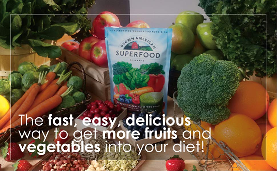Organic Superfoods for Energy & Immunity - Grown in USA | Perfect for Smoothies, Salads & Healthy Snacking