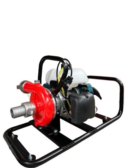 AIKO WP 100G 100cc 2-Stroke Gasoline Portable Fire Fighting Water Pump - High Pressure Fire Extinguisher for Emergency, Wildfire Protection & Farm Irrigation