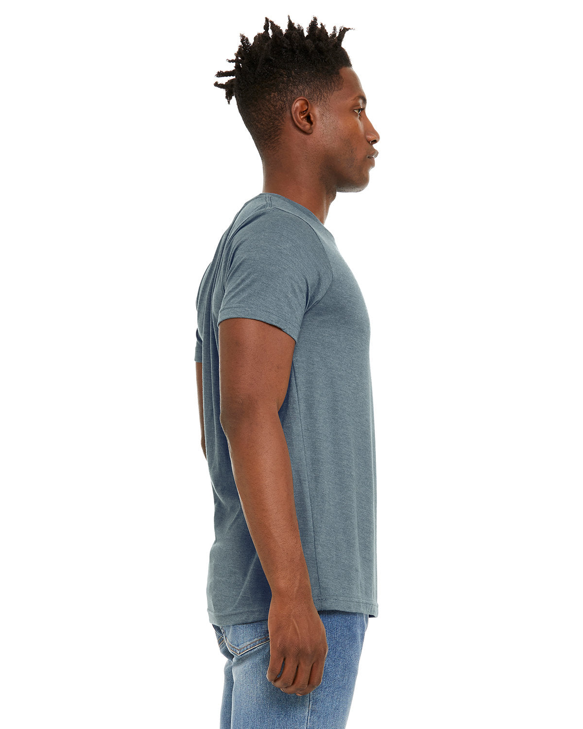 Bella + Canvas 3301C Unisex Sueded T-Shirt - Soft Comfortable Crew Neck Tee for Men & Women - Perfect for Casual Wear, Layering & Everyday Outfits