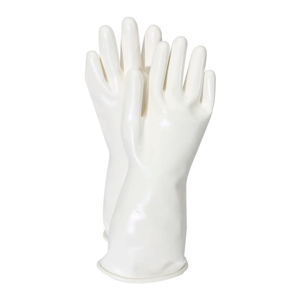 Honeywell Y154A/8 Hypalon Chemical Resistant Gloves - Ambidextrous, Short 14