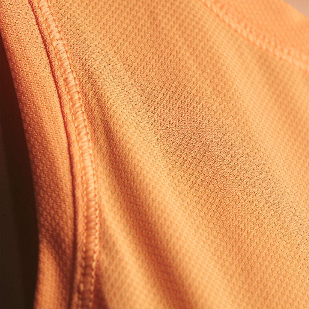 Eco-Friendly Women's Lightweight Running Singlet - Breathable Peach Color for Jogging, Gym & Outdoor Sports