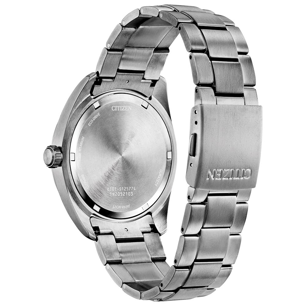 Citizen Men's Eco-Drive Sport Watch - Super Titanium® Arabic Dial, Sapphire Crystal, Day/Date Field Watch for Outdoor Activities & Casual Wear