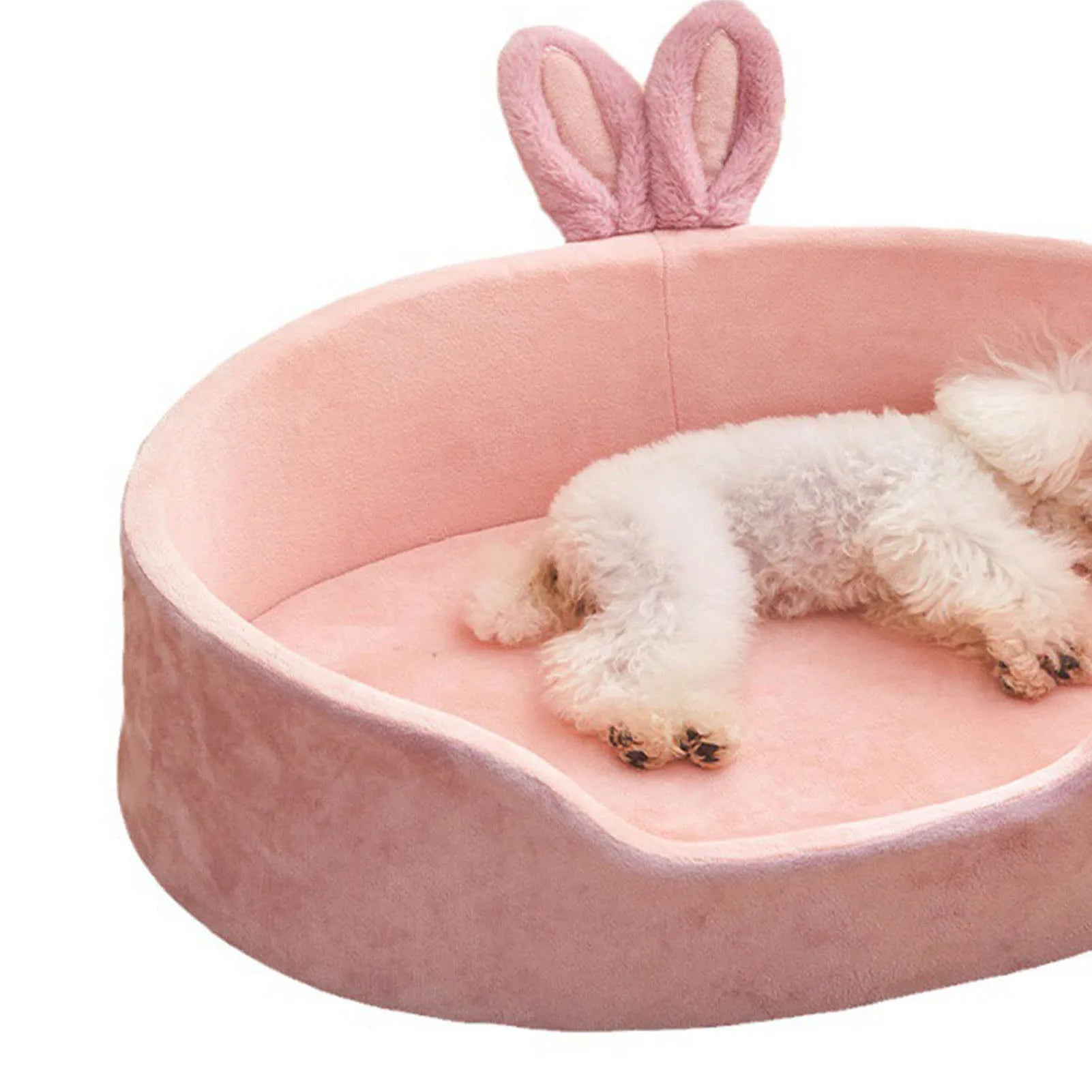 Washable Soft Pet Bed for Dogs & Cats - Comfortable Plush Dog Bed & Cozy Cat Bed for Indoor Use, Crate, or Kennel - Machine Washable & Durable Pet Sleeping Mat