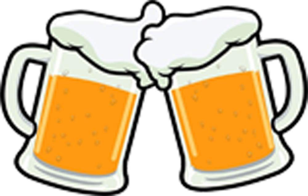 Fun Cartoon Vinyl Beer Mug Stickers - Cheers Celebration Party Decor for Cups, Coolers & Gifts | Perfect for Birthday, Bachelor Party & Bar Decorations