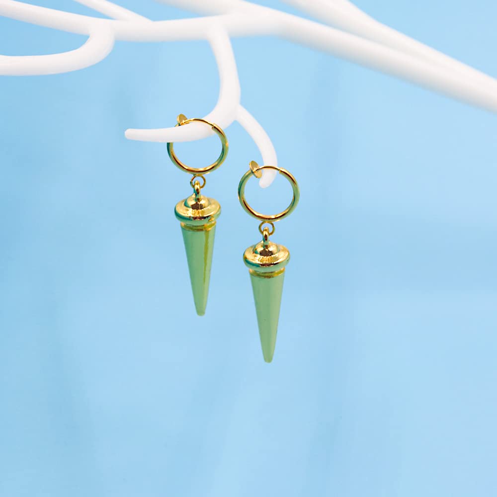S-FAMILY Yor Forger Anime Cosplay Earrings - Stylish Dangle Drop Clip-On Earrings for Women - Perfect Jewelry Gift for Anime Fans & Cosplay Enthusiasts - Great for Halloween, Cosplay Events, and Anime Conventions