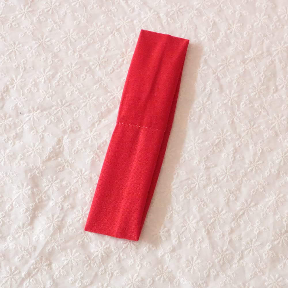24 Pack Yoga Sports Headbands - Soft Stretchy Elastic Workout Headbands for Women & Men - Gym, Running, Fitness, Tennis & Yoga Hair Accessories