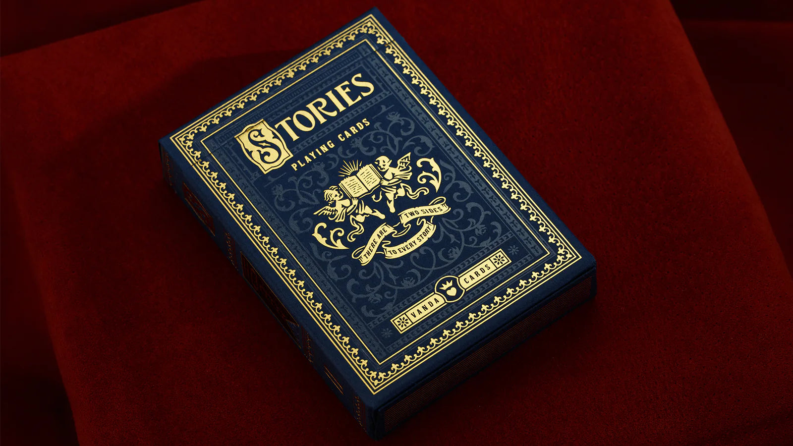 Stories Vol.2 Playing Cards - Premium Blue Deck for Poker, Magic Tricks & Card Games | Perfect for Game Nights, Collectors & Cardistry