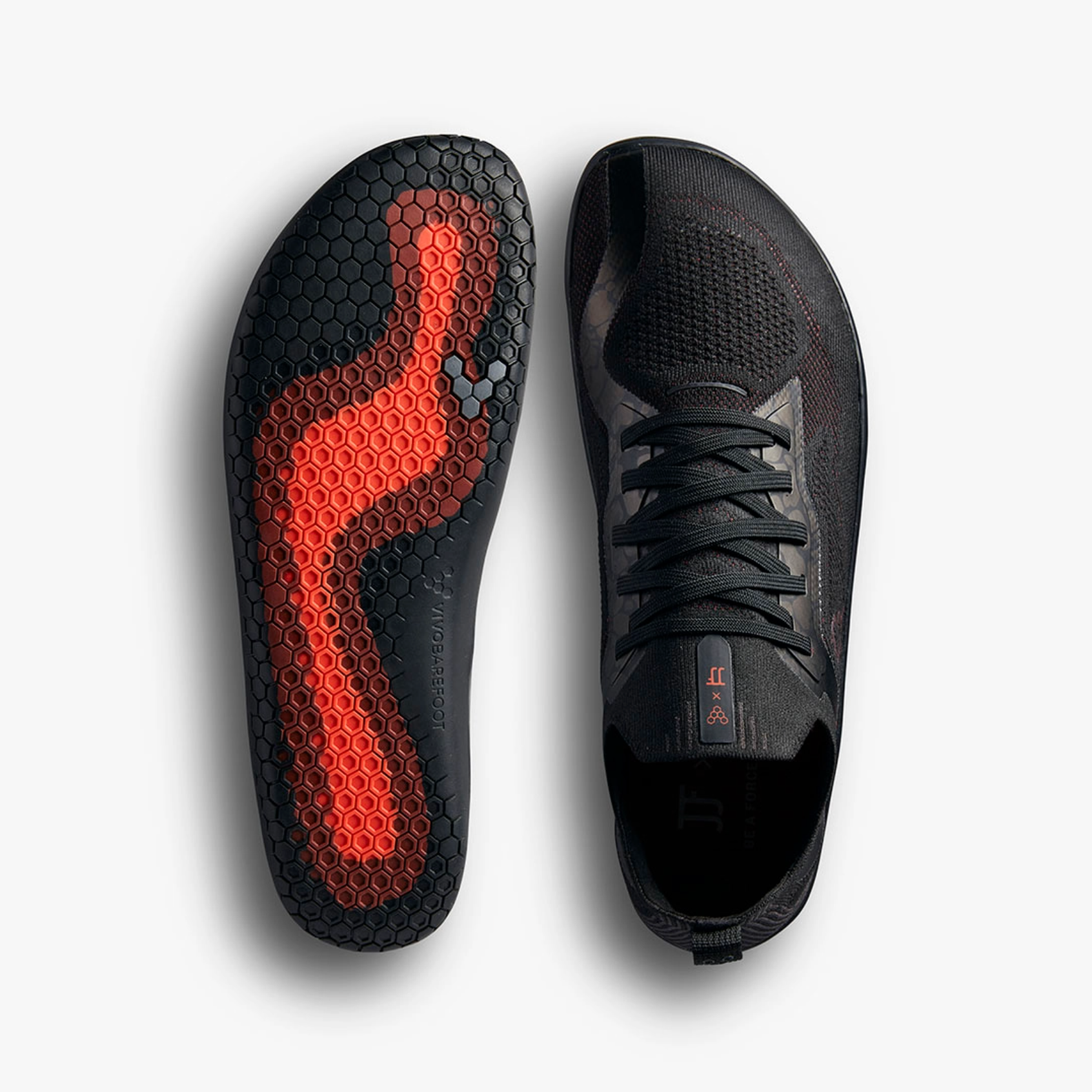Vivobarefoot Men's Primus Lite Knit JJF Barefoot Shoes - Lightweight Minimalist Running & Walking Shoes for Natural Movement - Perfect for Gym, Trail Running & Everyday Wear