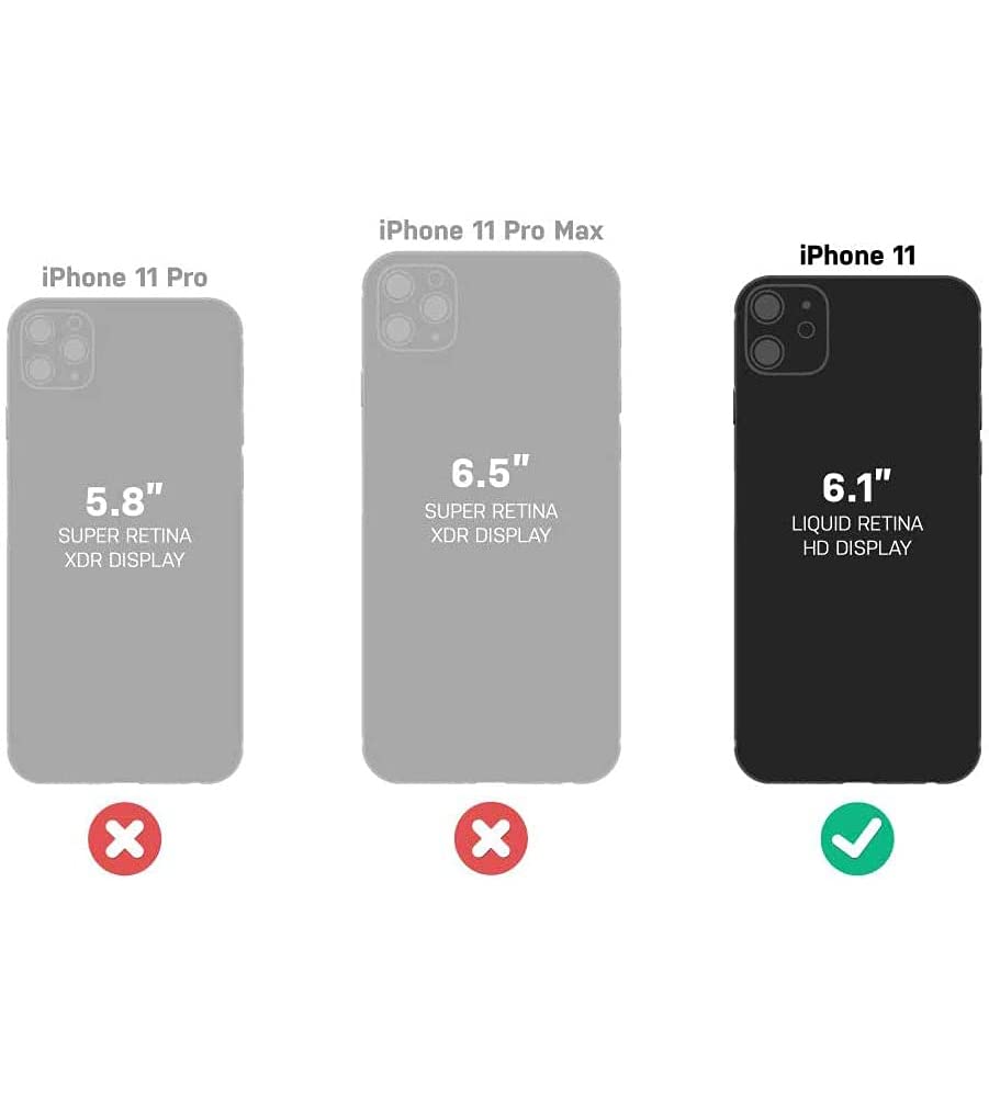 OtterBox Pop Symmetry Series Slim Protective Case for iPhone 11 & iPhone XR - Mint Green | Shockproof & Durable Phone Cover | Perfect for Everyday Use, Travel & Outdoor Activities
