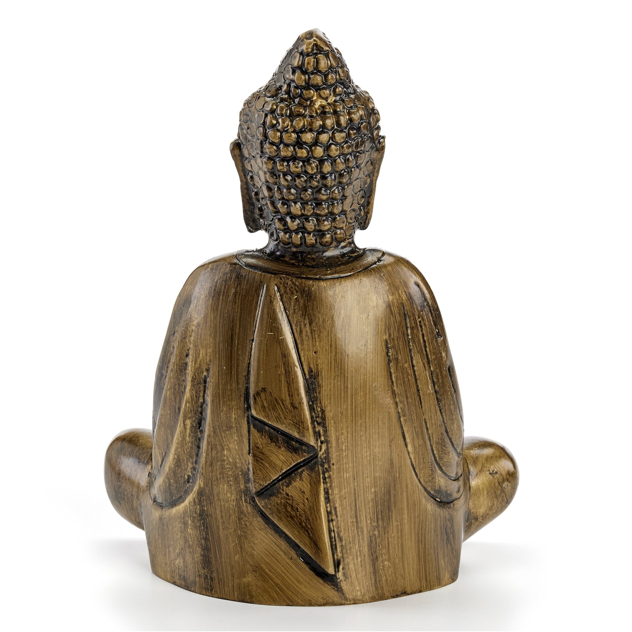 Handcrafted Meditating Buddha Statue - Serene Home Decor for Yoga, Meditation & Zen Spaces - Perfect for Living Room, Office & Garden