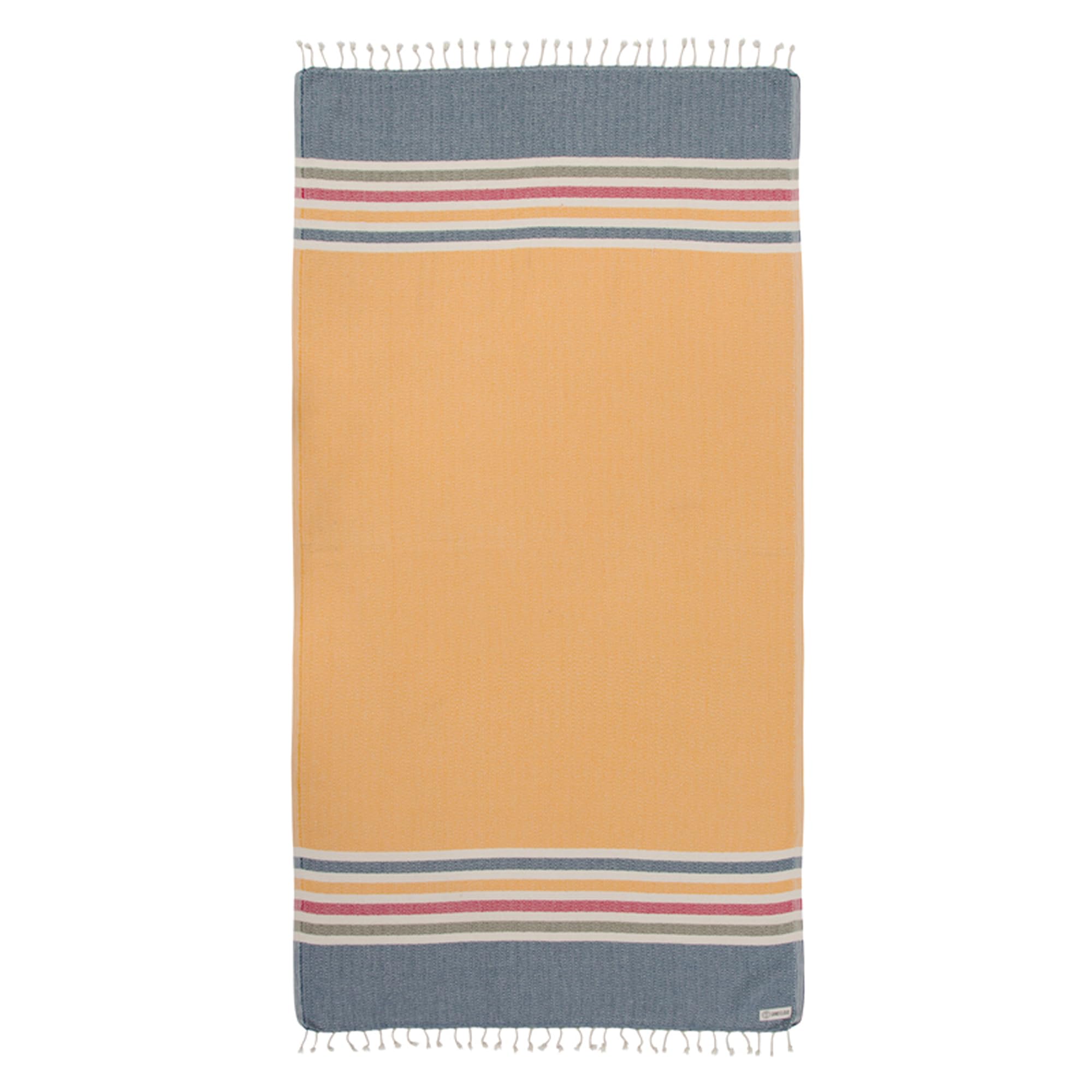 Sand Cloud Turkish Beach Towel - Sand Free, Fast Drying, 100% Organic Cotton - Perfect for Beach, Pool, Travel & Home Use - As Seen on Shark Tank - Honey Color