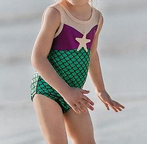 Girls One Piece Swimsuit | Cute Infant Baby Bathing Suit | UPF 50+ Sun Protection | Soft Stretchy Fabric | Perfect for Beach, Pool & Summer Vacations