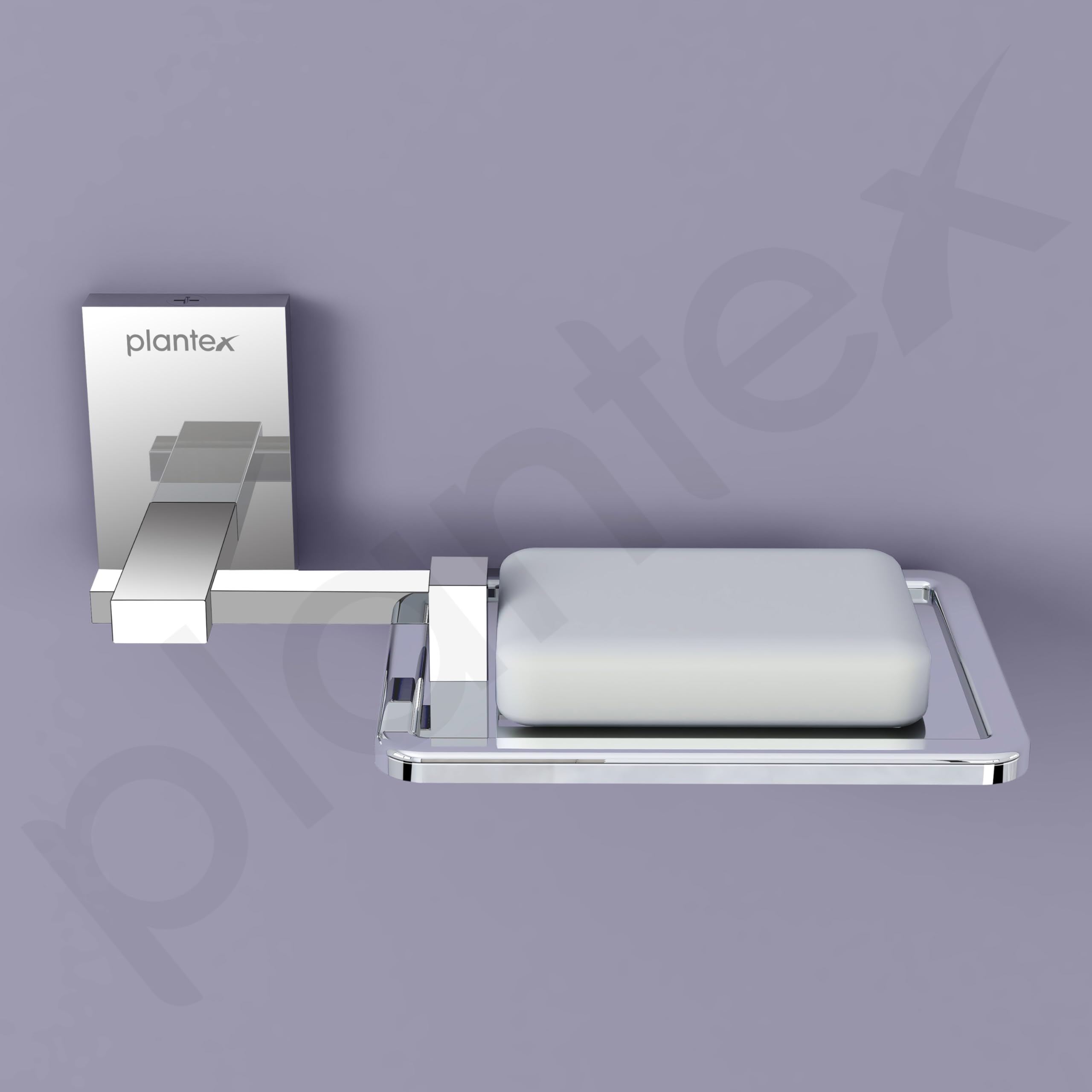 Plantex 304 Stainless Steel Soap Holder Stand - Chrome Bathroom Soap Tray & Soap Dish for Sink, Shower, and Wash Basin - Rustproof Soap Stand for Kitchen & Bathroom Accessories - Perfect for Home, Hotel, and Spa Use
