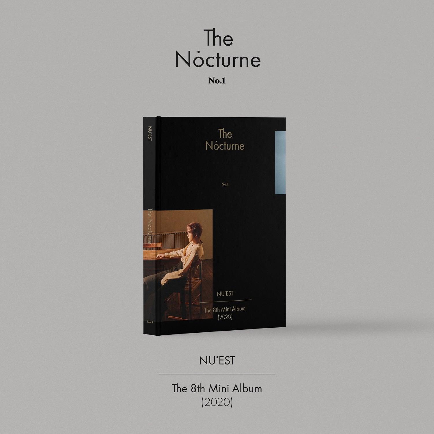 NU'EST 8th Mini Album 'The Nocturne' K-Pop CD + Exclusive Poster | Perfect for K-Pop Fans, Collectors and Gift Giving